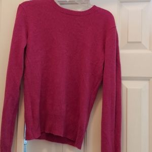 Casmere sweater raspberry